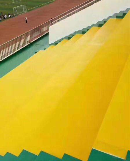 三沙球场台阶翻新修补改造